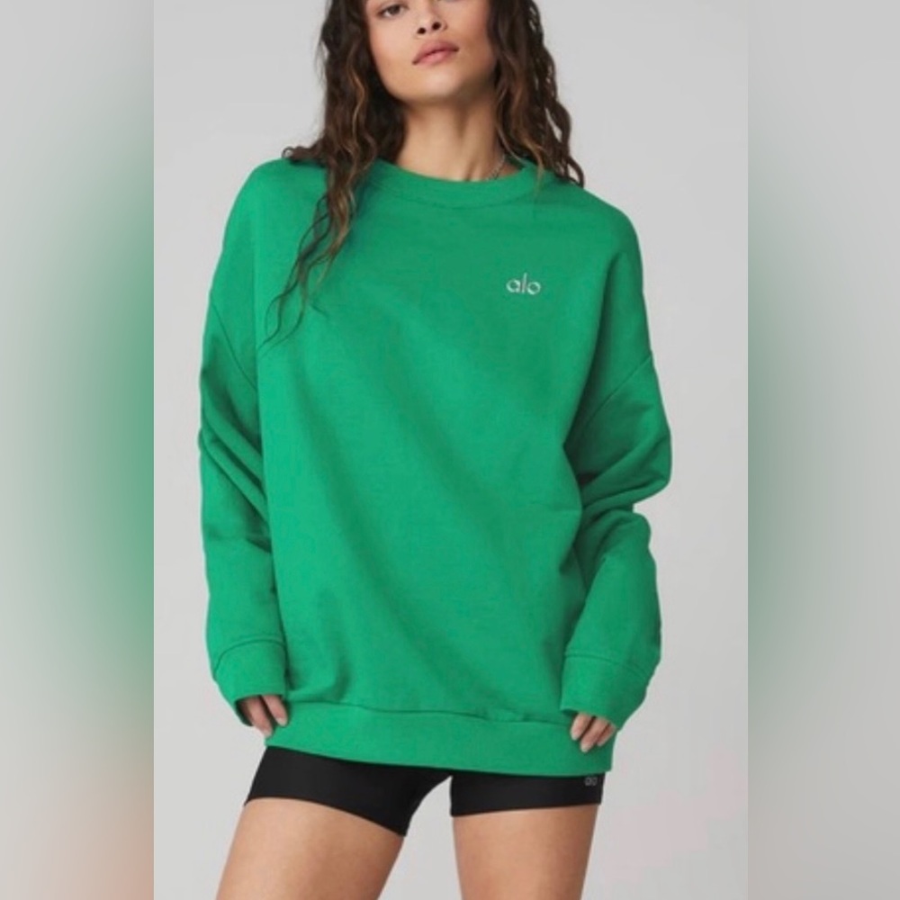 Alo Green Crewneck